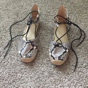 Mark Fisher lace up flats